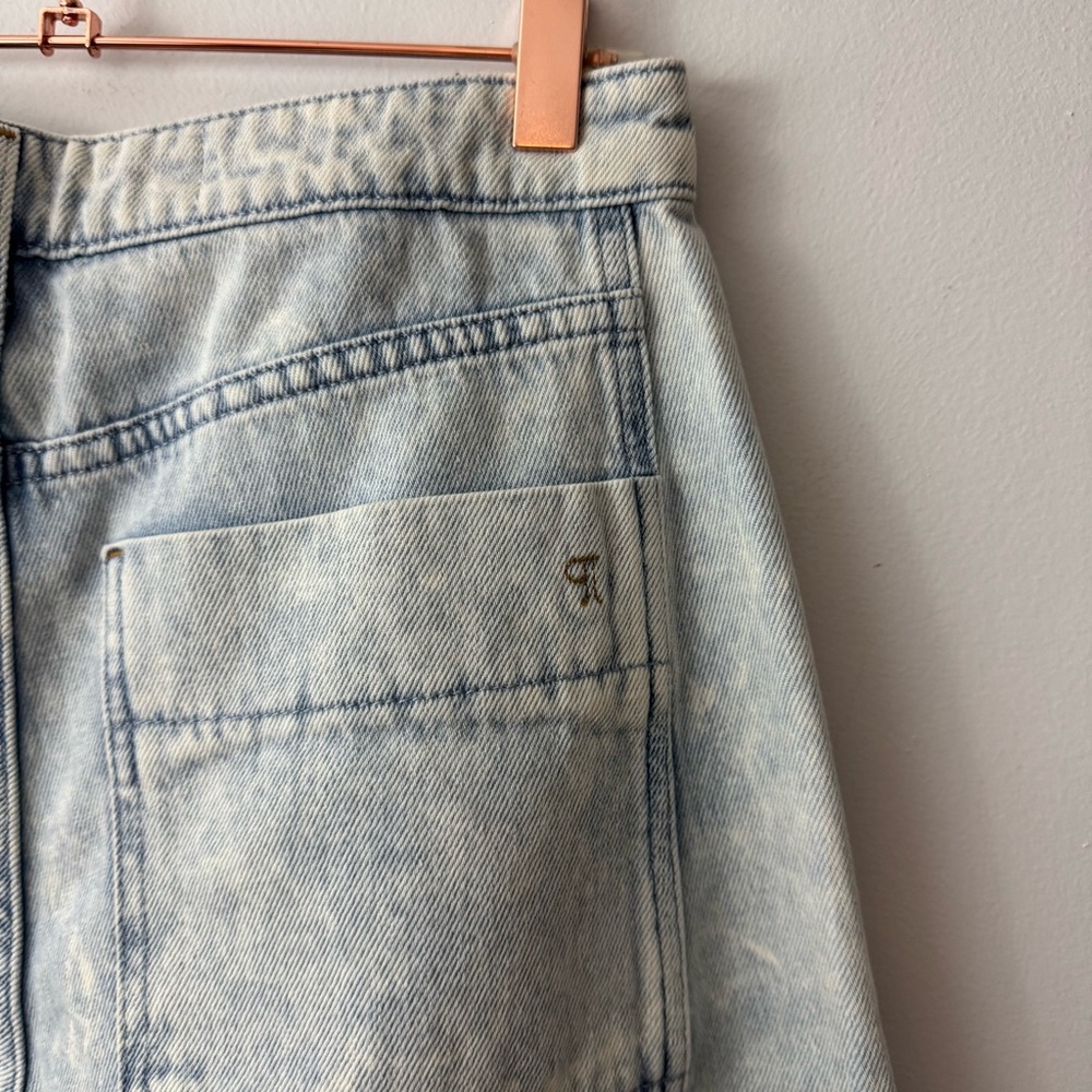 Anthropologie The Kenna Mid-Rise Heritage Barrel Jeans by Pilcro size 27 - Picture 3 of 8